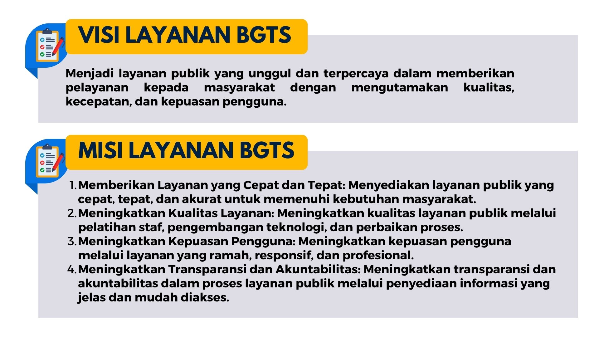 Maklumat Pelayanan