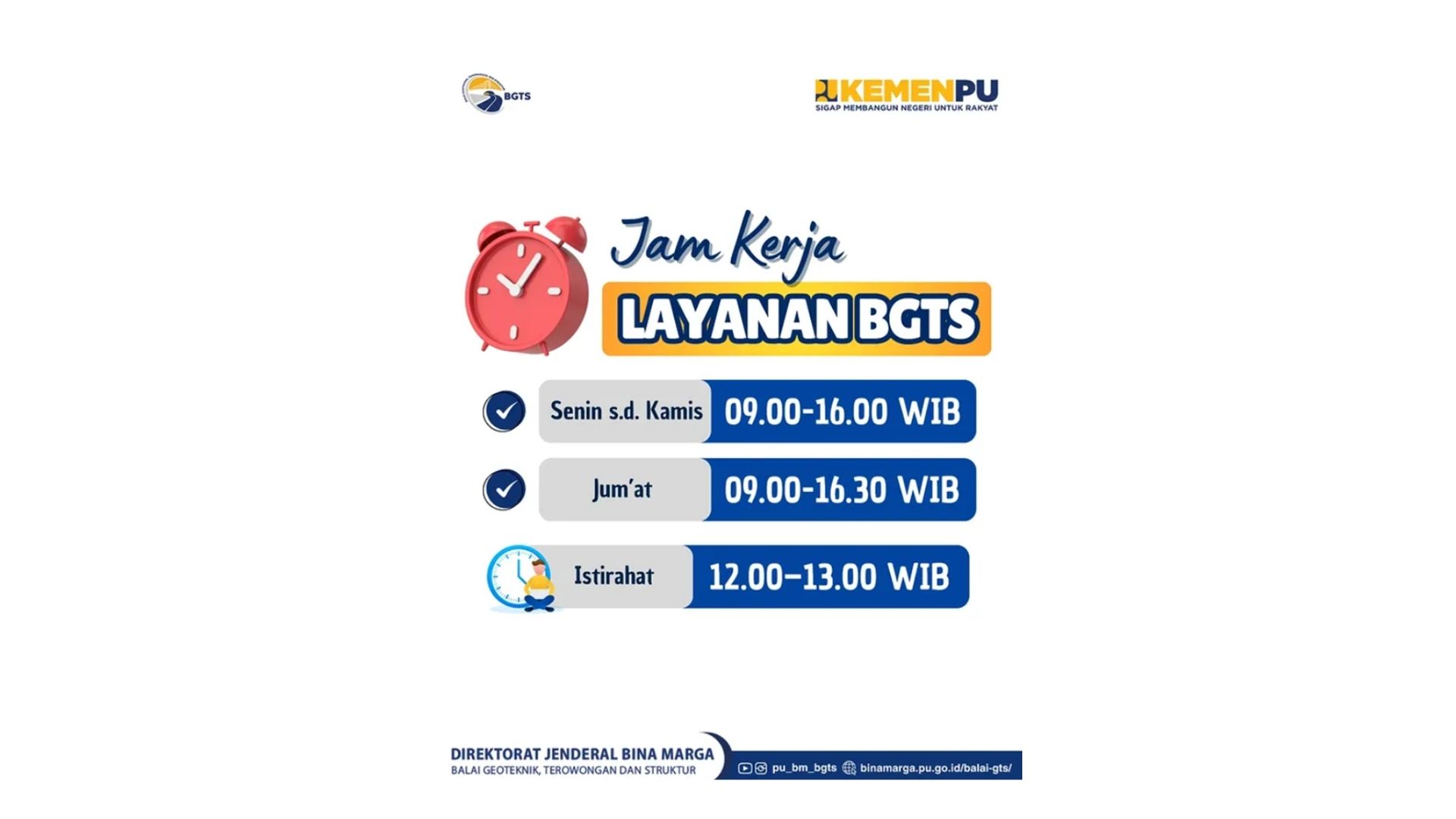 Jam Kerja BGTS