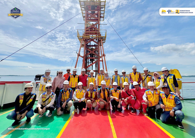 Kunjungan Lapangan & Labolaturium Survey Penyelidikan Tanah Perencanaan Pembangunan Jembatan Batam Bintan 