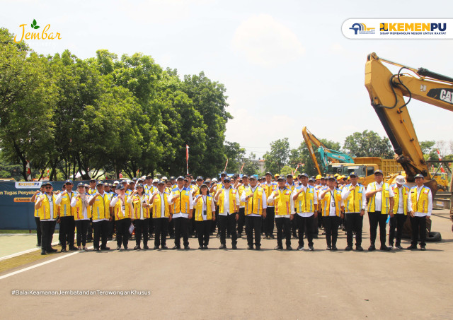 BKJTK Berpartisipasi dalam Apel Kesiapsiagaan Menghadapi Musim Penghujan Menjelang Natal dan Tahun Baru 