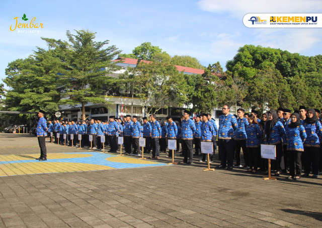 BKJTK Mengikuti Upacara Peringatan Hari Pahlawan 10 November di Kota Bandung 