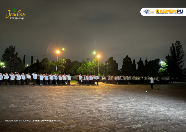 BKJTK Berpartisipasi dalam Ziarah dan Tabur Bunga Peringatan Hari Bakti PU ke-80 di Bandung 