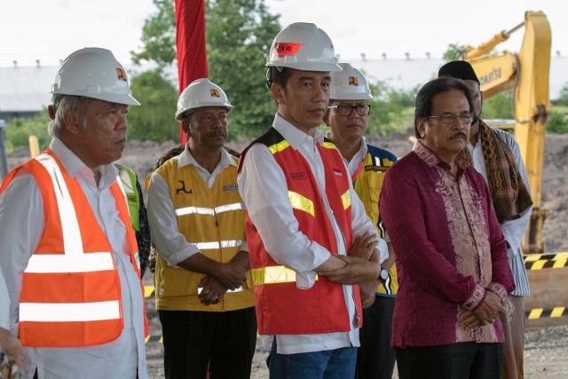 Presiden Lakukan Pencanangan Tol Pertama di Aceh Sekaligus Meresmikan Beberapa Proyek Infrastruktur