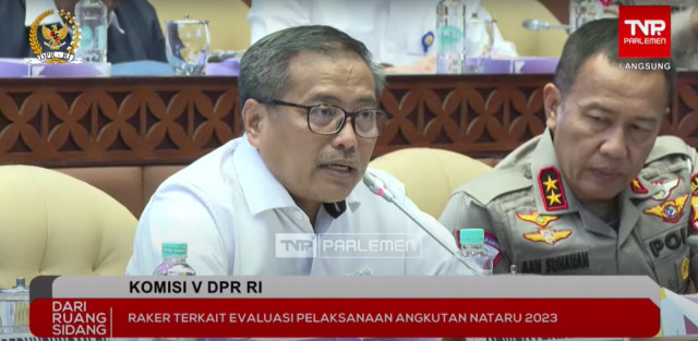 Rapat Evaluasi Pelaksanaan Angkutan Nataru, Komisi V DPR RI Apresiasi Kerja Pemerintah