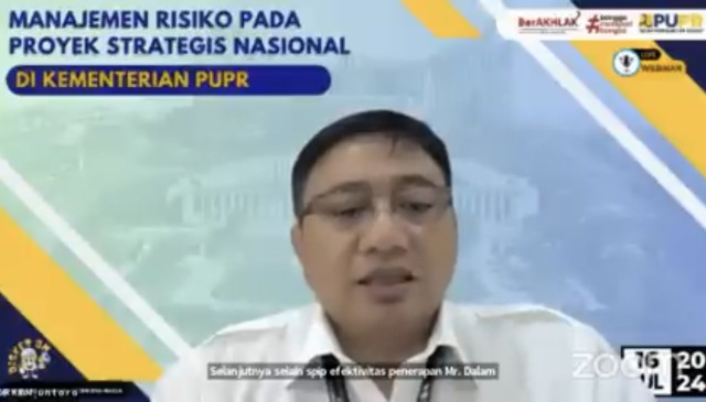 Kelola Risiko PSN PUPR, Ditjen Bina Marga Selenggarakan Webinar