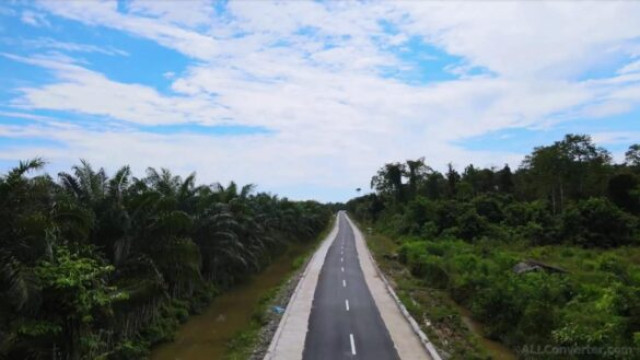 Akses Menuju Desa Alue Bata-Kuala Tadu Sudah Bisa Dilalui Kendaraan Roda Empat