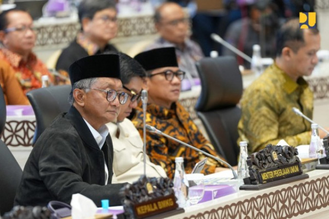 Rapat Kerja dengan Komisi V DPR RI, Sepakati Pagu Anggaran Kementerian PU Tahun 2025 Setelah Efisiensi Menjadi Rp29,57 Triliun