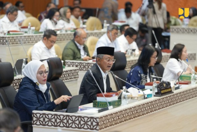 Rapat Kerja dengan Komisi V DPR RI, Kementerian PU Lakukan Evaluasi APBN 2025 dan Rencana Program 2026