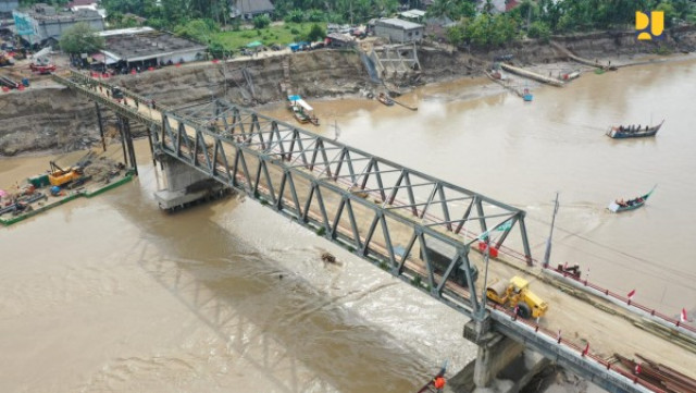 rogres Penanganan Konektivitas Aceh per 30 Desember 2025, Kementerian PU: 12 Jembatan Kembali Fungsional dengan Struktur Darurat
