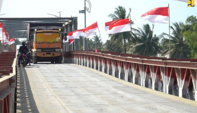 Kementerian PU Imbau Kendaraan ODOL Tidak Melintasi Jembatan Bailey di Lokasi Bencana Sumatera
