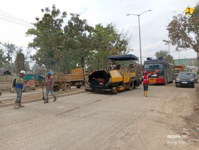 Jaga Kemantapan Pascabencana Aceh Tamiang, Kementerian PU Mulai Perbaikan Lubang Jalan dan Pembersihan Sedimen Drainase Ruas Banda Aceh-Batas Sumut