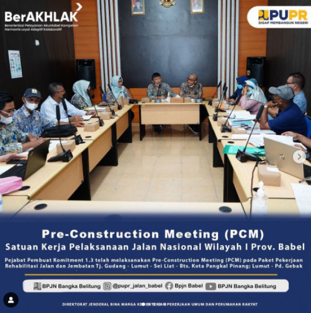 PRE-CONSTRUCTION MEETING (PCM)