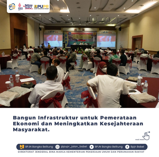 BANGUN INFRASTUKTUR UNTUK PEMERATAAN EKONOMI DAN MENINGKATKAN KESEJAHTERAAN MASYARAKAT