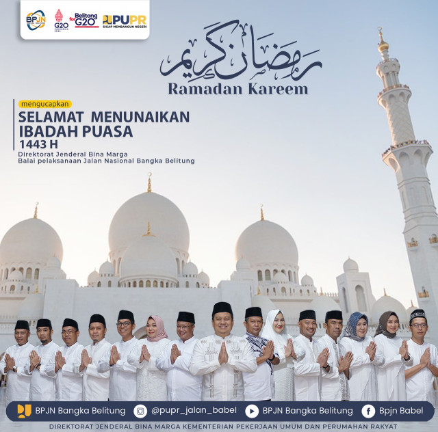 SELAMAT MENUNAIKAN IBADAH PUASA 1443H