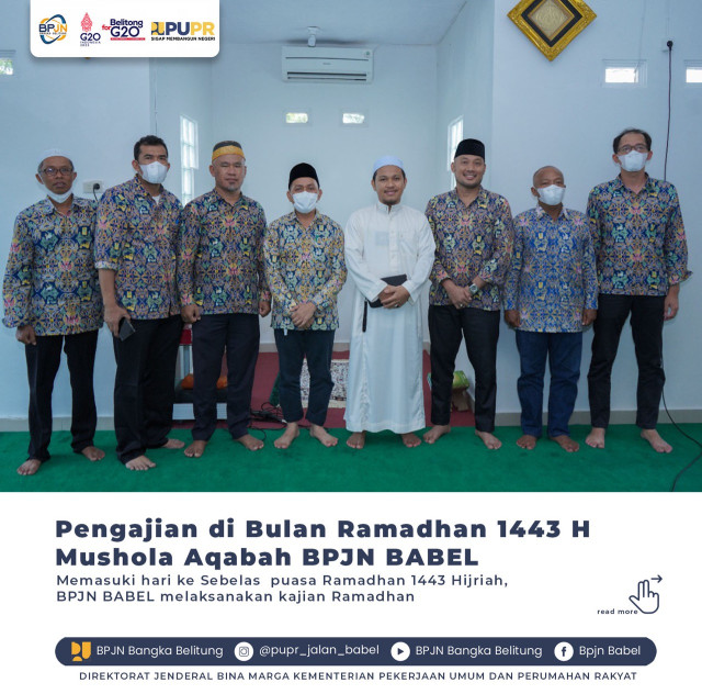 PENGAJIAN DI BULAN RAMADHAN 1443 H