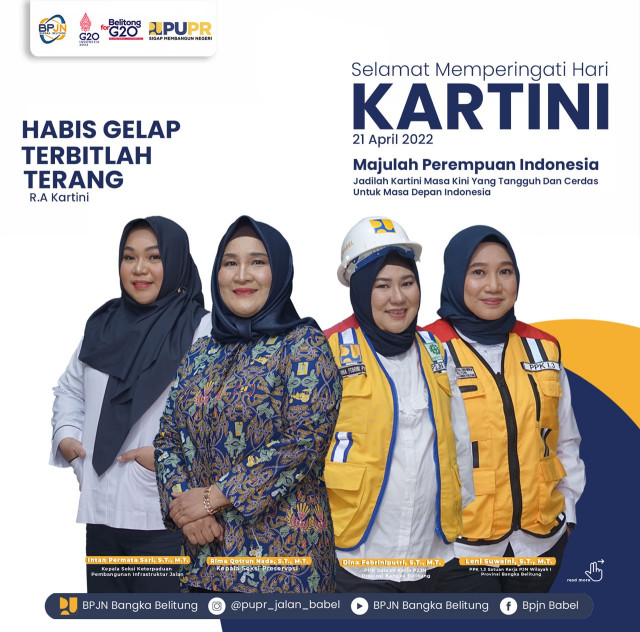 SELAMAT HARI KARTINI BAGI SELURUH PEREMPUAN INDONESIA