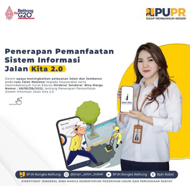 Pemanfatan Sistem Informasi Jalan Kita 2.0