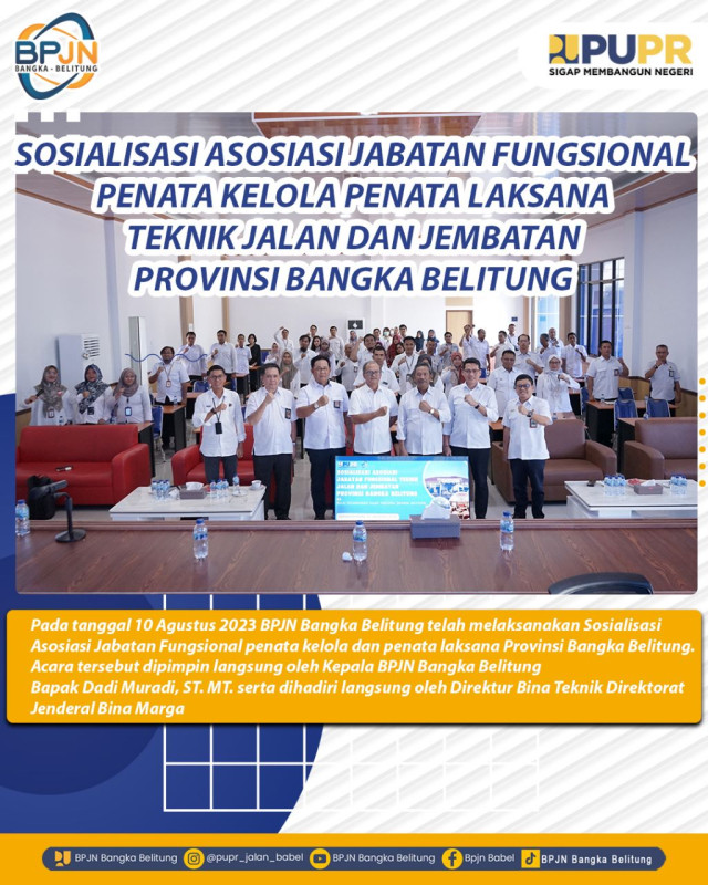 SOSIALISASI ASOSIASI JABATAN FUNGSIONAL