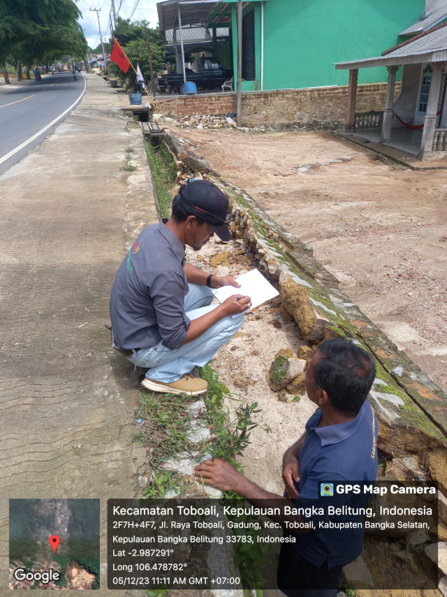 RESPON CEPAT BPJN PERBAIKAN DRAINASE YANG RUSAK