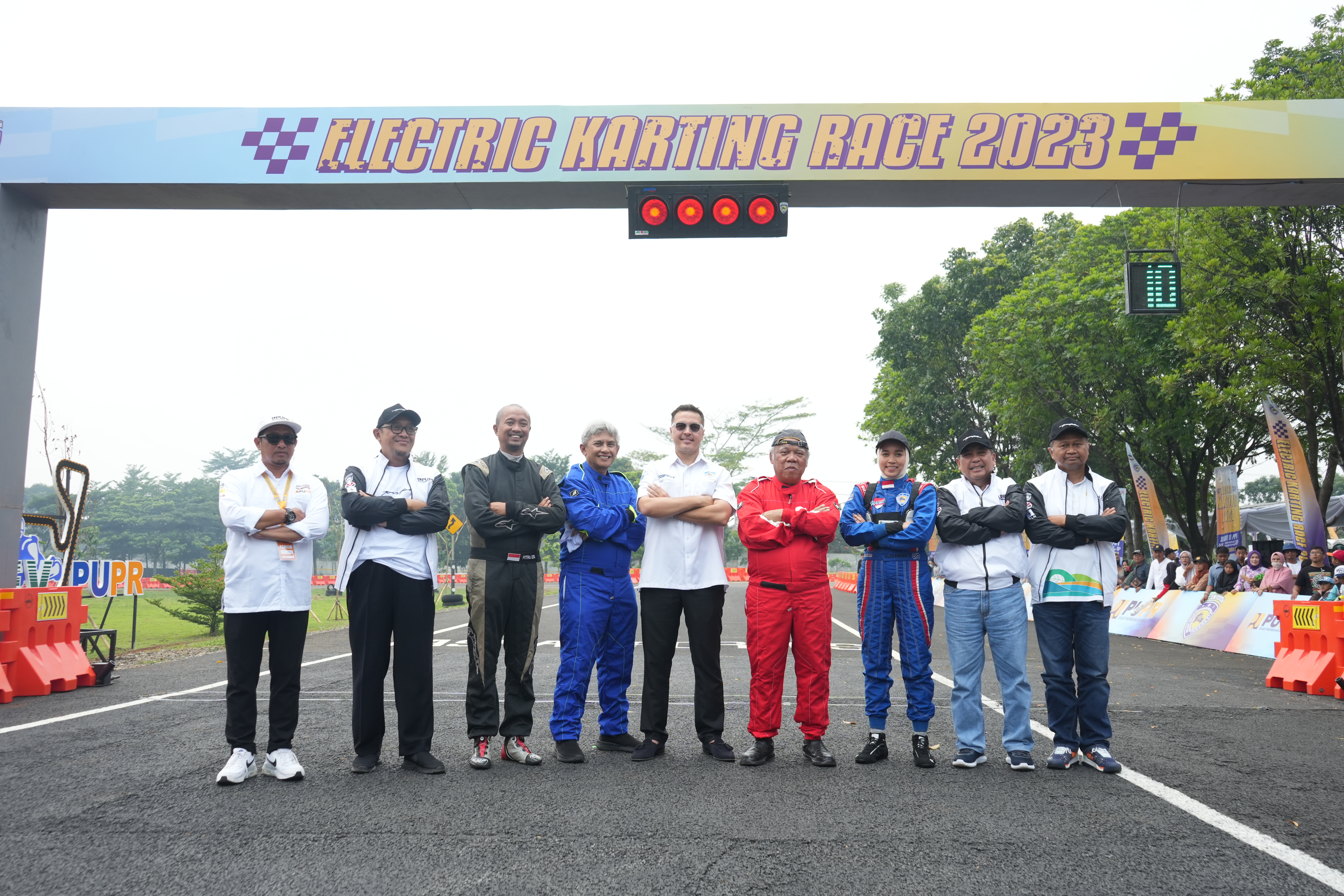 Peringati Hari Jalan 2023 - Lomba Balap Gokart Listrik 