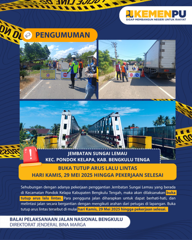 BUKA TUTUP HARUS LALU LINTAS