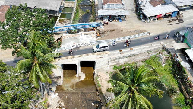 Atasi Banjir Siklus Tahunan di Desa Jatihurip Kabupaten Tasikmalaya, BBPJN DKI Jabar Ganti Jembatan Cidadap