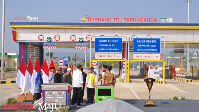 Presiden Jokowi Resmikan Ruas Tol Cigombong-Cibadak, Pangkas Waktu Jakarta-Sukabumi Jadi 2,5 Jam