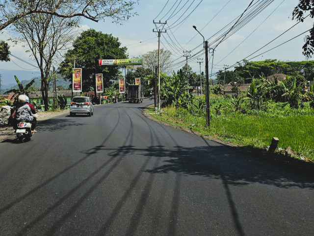 Pekerjaan Preventif Jalan Sukabumi - Cianjur Sepanjang 3,5 Kilometer Sudah Selesai