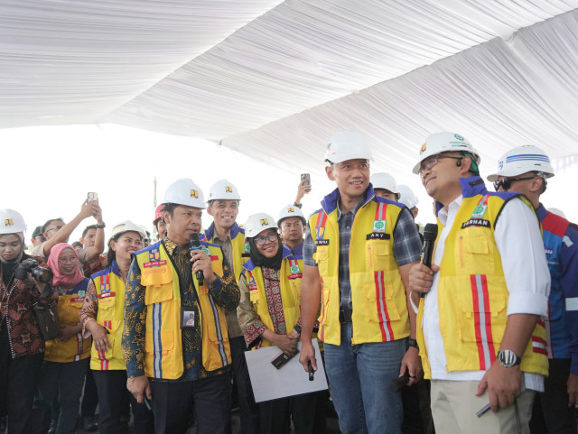 Menko AHY Turun Langsung ke Flyover Nurtanio, Progres 87,7% dan Siap Jadi Kado Akhir Tahun Warga Bandung