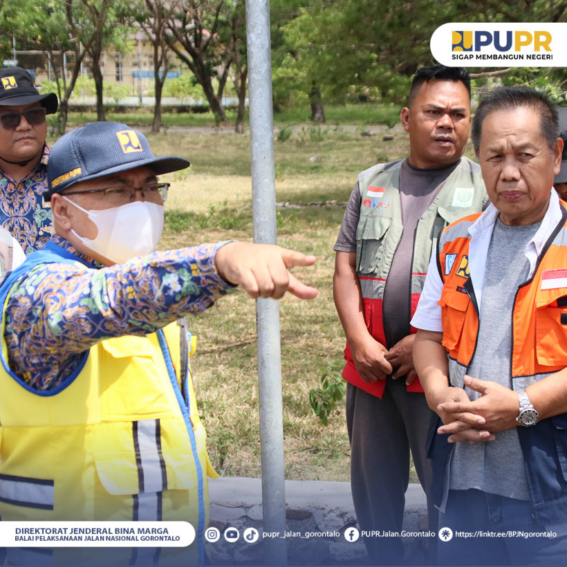 Monitoring Preservasi Jalan Ruas Atinggola-Kwandang 1