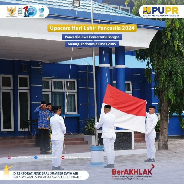 Upacara Bendera Hari Lahir Pancasila 2024