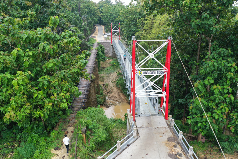 Jembatan Gantung Guyangan, Kabupaten Pati
