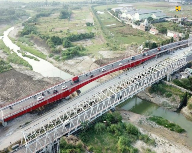 Tingkatkan Konektivitas Jalur Pantura dan Lintas Tengah Jawa, Kementerian PUPR Selesaikan 3 Jembatan di Jateng