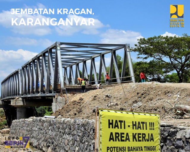 Jembatan Pembuka Akses Desa Kragan, Karanganyar