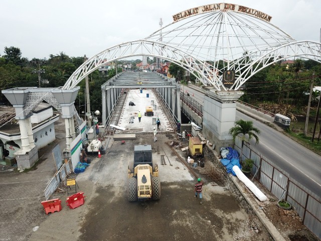 Optimis Jembatan Rembun Selesai Lebih Cepat