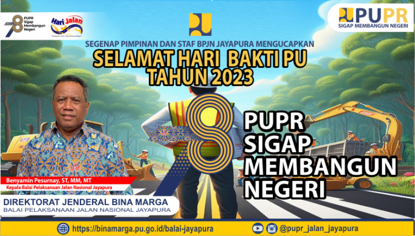 SELAMAT HARI BAKTI PU TAHUN 2023