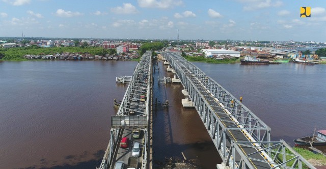 Kementerian PUPR Bangun Duplikasi Jembatan Landak dan Jembatan Kapuas