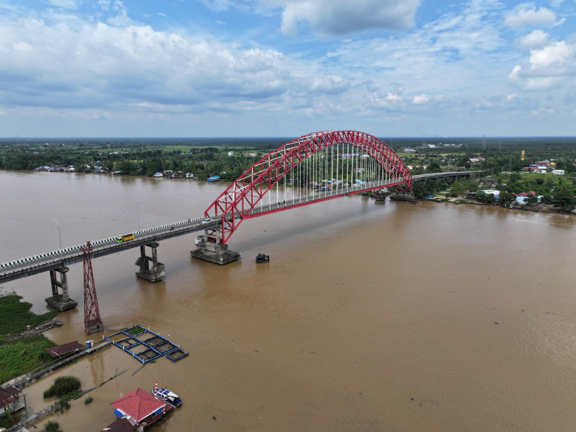 Jembatan Rumpiang Kab. Barito Kuala