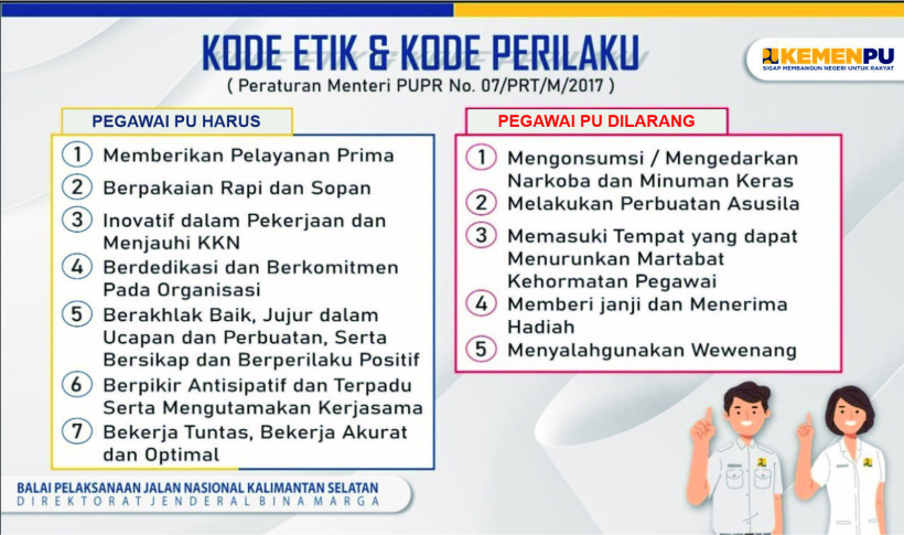 Kode Etik dan Kode Perilaku Pegawai