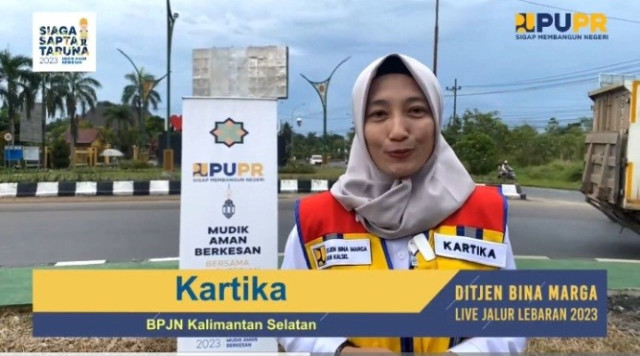 Kegiatan Live Report BPJN Kalimantan Selatan