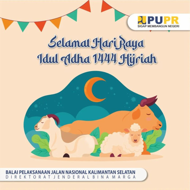 Selamat Hari Raya Idul Adha 10 Zulhijah 1444 H