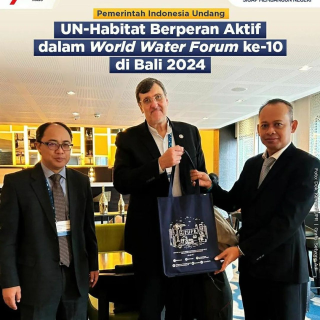 UN- Habitat Berperan Aktif dalam World Water Forum ke-10 di Bali 2024