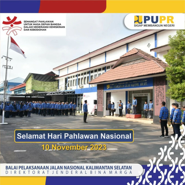 Selamat Hari Pahlawan Nasional 2023