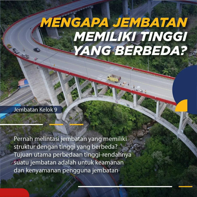 Mengapa Jembatan Memiliki Tinggi yang berbeda?