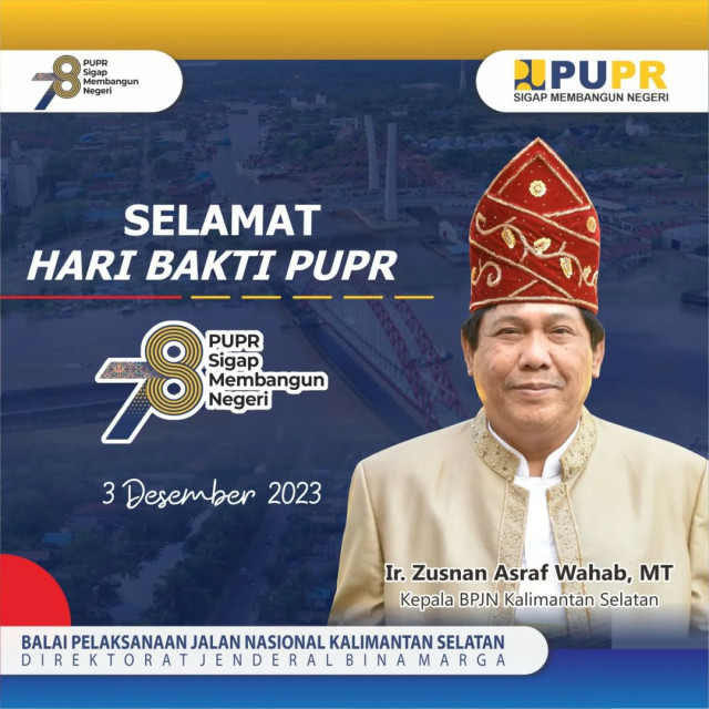 Selamat Hari Bakti PUPR ke-78