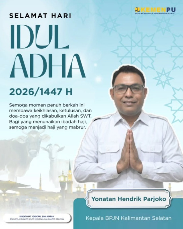 Selamat Hari Raya Idul Adha.