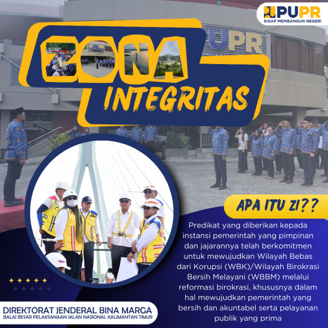 Zona Integritas BBPJN Kalimantan Timur