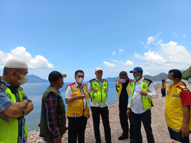 Kunjungan Direktur Pembangunan Jalan di Kabupaten Natuna
