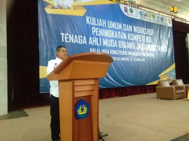 Kementerian PUPR Gelar Workshop Konstruksi Bagi 2.405 Mahasiswa di Lampung