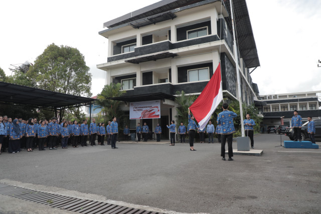 Upacara Peringatan Hari Kebangkitan Nasional ke-115 di Lingkungan BPJN Maluku